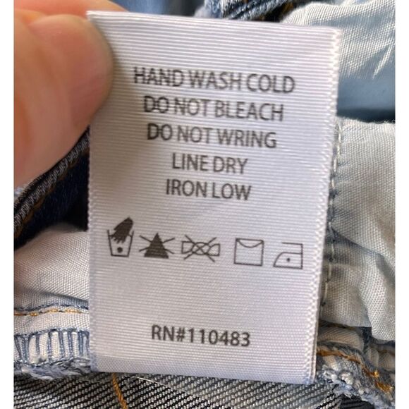 NWT Fashion Nova Stay In Line Mid Rise Skinny Jeans - Medium Wash, Size 5 - Picture 9 of 16